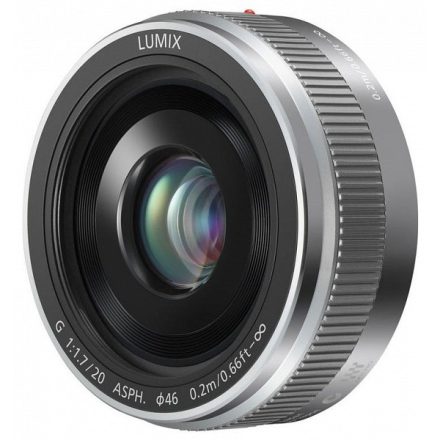 Panasonic Lumix G 20mm f/1.7 II Asph (ezüst)