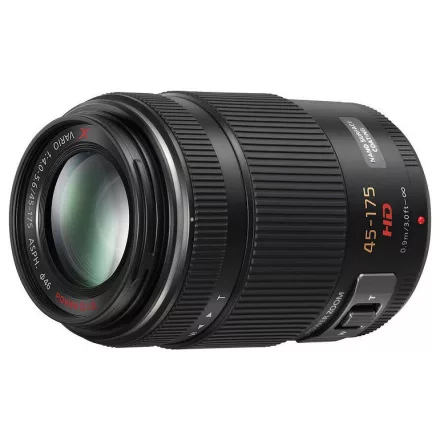 Panasonic Lumix G X Vario PZ 45-175mm f/4.0-5.6 Asph Power OIS (fekete) (használt)