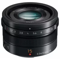   Panasonic Leica DG Summilux 15mm f/1.7 ASPH. (fekete) (használt)