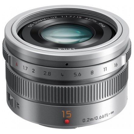 Panasonic Leica DG Summilux 15mm f/1.7 ASPH. (ezüst)
