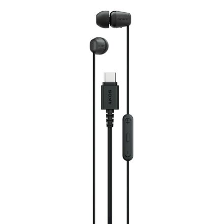 Sony IER-EX15C USB-C fülhallgató (fekete)