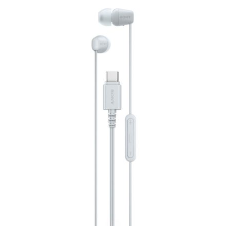 Sony IER-EX15C USB-C fülhallgató (fehér)
