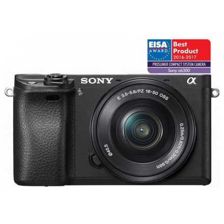 Sony Alpha 6300L kit (16-50mm f/3.5-5.6) (fekete) (ILCE-6300LB) (használt III)