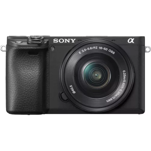   Sony Alpha 6400L kit (16-50mm f/3.5-5.6) (fekete) (ILCE6400AKB.CEC) (hálózati adapter nélkül)