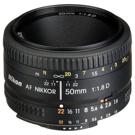 Nikon AF 50mm f/1.8D (használt II)