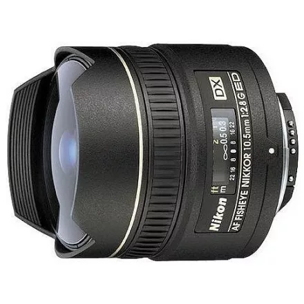 Nikon AF 10.5mm f/2.8G IF ED DX Fisheye (használt)