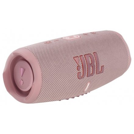 JBL Charge 5 hordozható Bluetooth hangszóró (rózsaszín)
