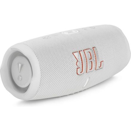 JBL Charge 5 hordozható Bluetooth hangszóró (fehér)