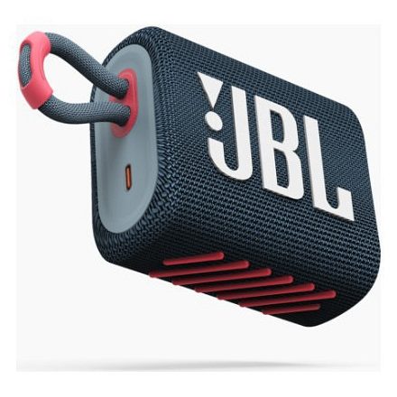 JBL GO3 Bluetooth hangszóró (kék-korall) (JBLGO3BLUP)