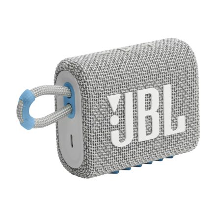 JBL GO 3 Eco Bluetooth hangszóró (fehér)