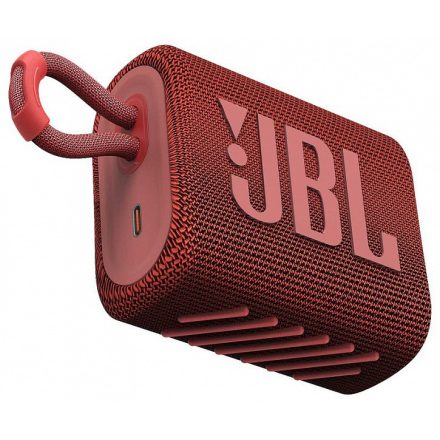 JBL GO3 Bluetooth hangszóró (piros) (JBLGO3RED)