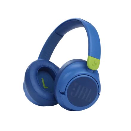 JBL JR 460NC Bluetooth zajszűrős fejhallgató (kék)