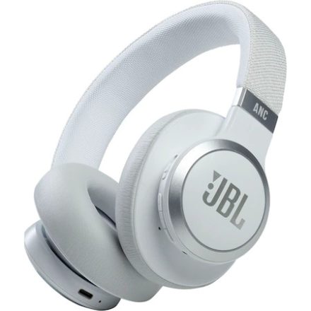 JBL Live 660 NC Bluetooth fejhallgató (fehér)
