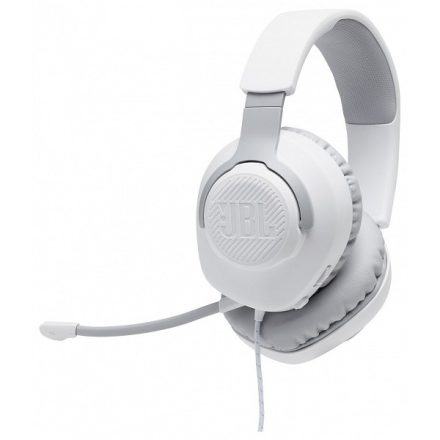 JBL Quantum 100 Gamer fejhallgató (fehér)