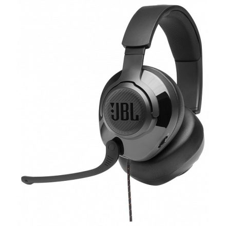 JBL Quantum 200 Gamer fejhallgató (fekete)
