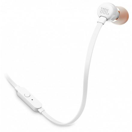 JBL T110 In-Ear fülhallgató (fehér)