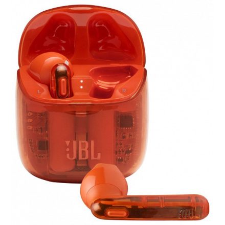 JBL Tune 225TWS Ghost True Wireless Bluetooth fülhallgató (narancs)