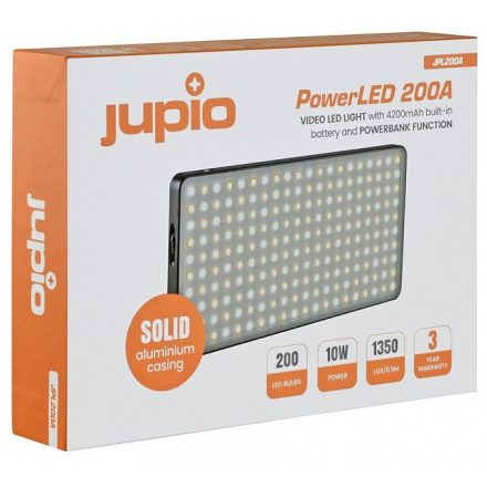 Jupio Power LED 200A + beépített Power Vault (JPL200A)