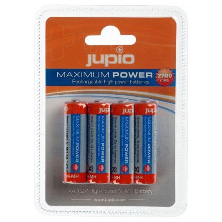 Jupio Maximum Power 2700mAh Ni-MH AA elem (4db)