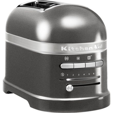 KitchenAid Artisan 2-szeletes kenyérpirító (medálezüst) (5KMT2204EMS)