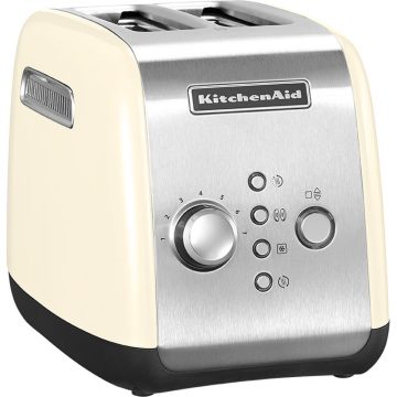   KitchenAid 2 szeletes motorizált kenyérpirító (mandulakrém) (5KMT221EAC)