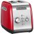 KitchenAid 2 szeletes motorizált kenyérpirító (piros) (5KMT221EER)
