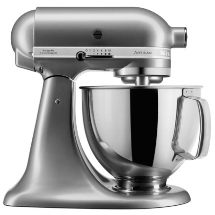 KitchenAid Artisan robotgép 4,8L (ezüst) (5KSM175PSECU)