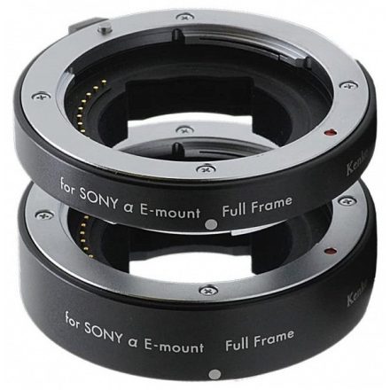 Kenko Extension Tube Set DG makróközgyűrű sor Sony E-mount full frame gépekhez (KEN090001)