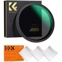   K&F Concept NANO-X, VARIO ND 2-32 szűrő, W/O Black cross, vízlep., karcálló, +3db törlőkendő (43mm)