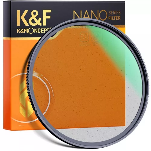   K&F Concept Nano-X Black Mist lágyító szűrő 1/2 Karcálló (77mm)