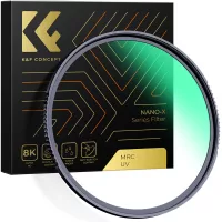   K&F Concept NANO-X series, B270, HD, MCUV szűrő, vízlepergető, karcálló (58mm)