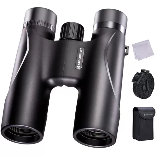   K&F Concept 12x32 HD távcső, BAK4, IP65 vízálló (fekete)