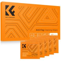   K&F Concept objektív/szemüvegtisztító kendő, párásodás-gátló, előre nedvesítve (50 db)