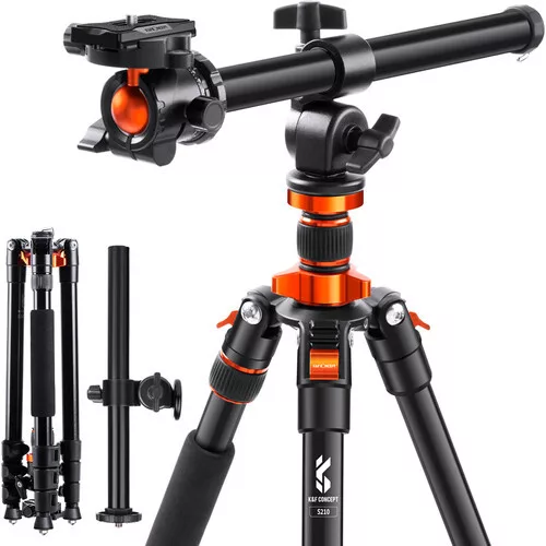   K&F Concept K234A7+BH-28L állvány elforgatható középoszloppal