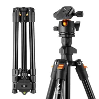   K&F Concept K224A1+BH-28L állvány, telefontartóval (fekete-narancssárga)