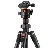   K&F Concept K254C2 karbon állvány, BH-36L gömbfej, 162cm magasság, 8kg teherbírás