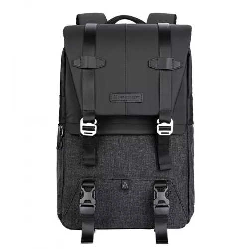  K&F Concept Beta Backpack 20 literes, fotós hátizsák (fekete-szürke)