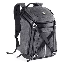   K&F Concept Alpha Backpack 25 literes, fotós hátizsák, vízálló (szürke)