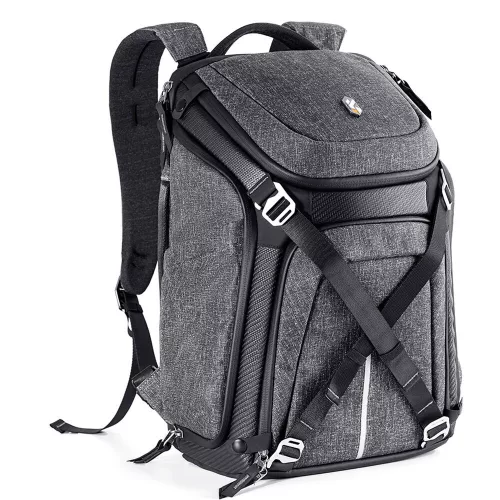   K&F Concept Alpha Backpack 25 literes, fotós hátizsák, vízálló (szürke)