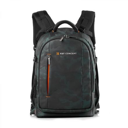 K&F Concept Beta Backpack 20 literes, fotós hátizsák, vízálló (terepszínű)