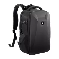   K&F Concept hardshell professzionális kamera hátizsák, 22L, 15.6 laptop zseb, (fekete)