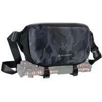   K&F Concept Alpha Sling 10L, fotós oldaltáska, terepminta, camuflage