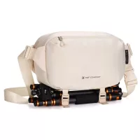 K&F Concept Alpha Sling 10L, fotós oldaltáska (bézs)