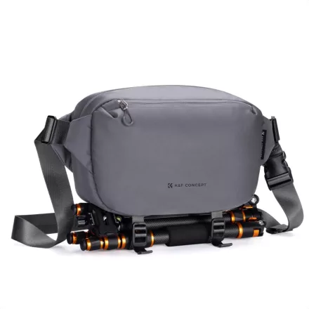 K&F Concept Alpha Sling 10L fotós oldaltáska (sötétszürke)
