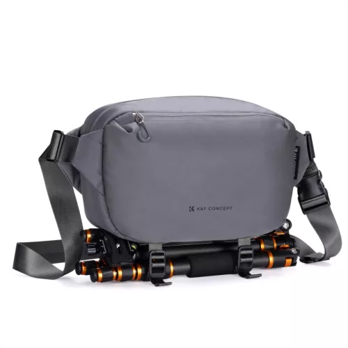   K&F Concept Alpha Sling 10L fotós oldaltáska (sötétszürke)