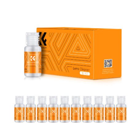 K&F Concept 20ml tisztító folyadék, szenzor, kamera tisztításhoz, 10db-os kiszerelés