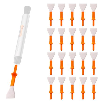 K&F Concept cserélhető tisztító toll készlet, aps-c tisztító pálcika, 20 darab