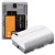 K&F Concept 2db LP-E6NH 2600mAh USB-C akkumulátor