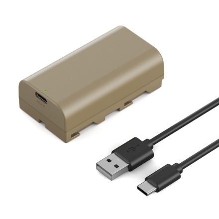 K&F Concept NP-F550 USB-C akkumulátor