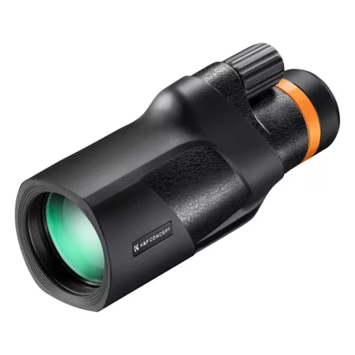   K&F Concept 12x50 HD monokulár távcső, BAK4, IP68 vízálló (fekete)